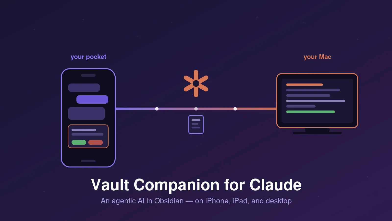 Vault Companion for Claude screenshot