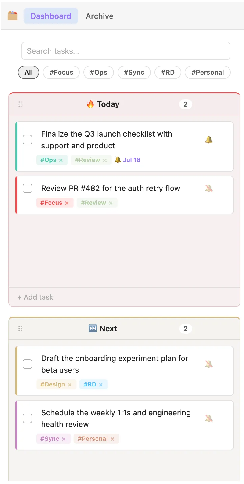 DayDeck screenshot