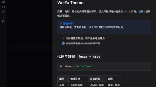 WeiYa screenshot