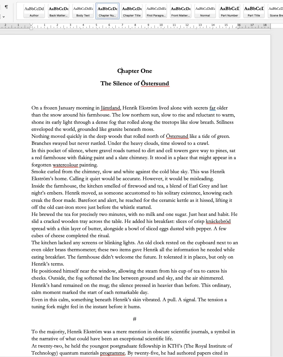 Manuscript Compiler screenshot