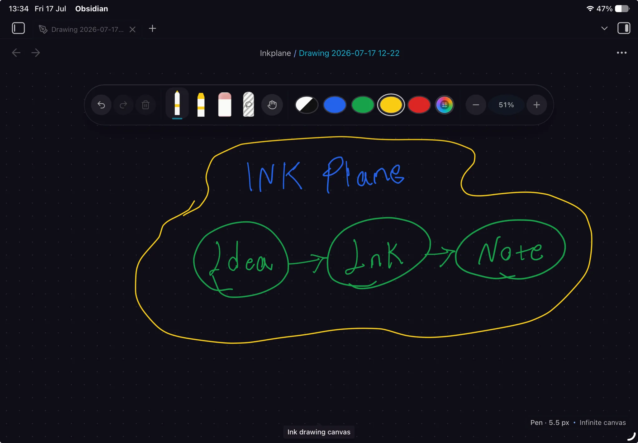 Inkplane screenshot