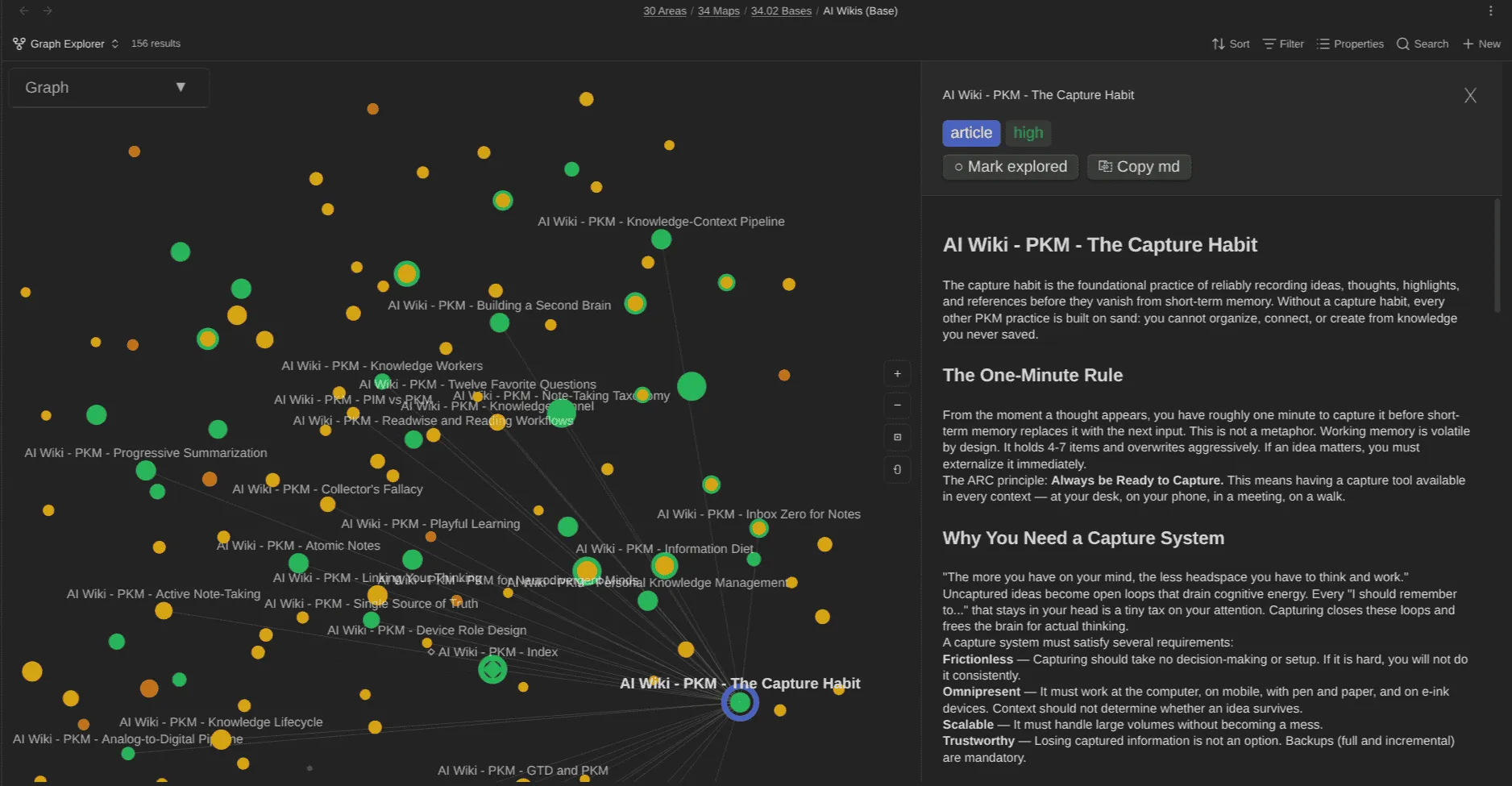 Graph Explorer Base View screenshot