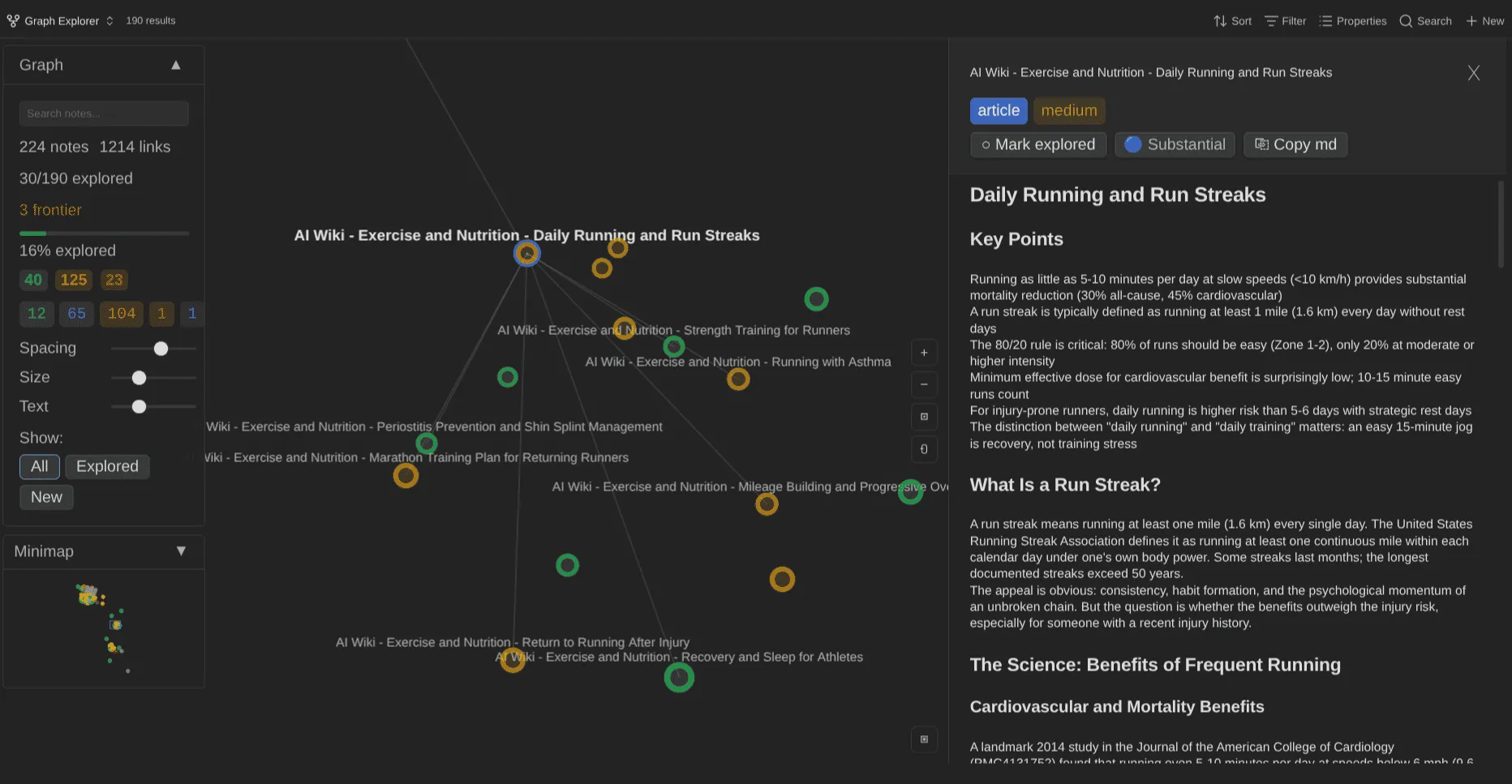 Graph Explorer Base View screenshot