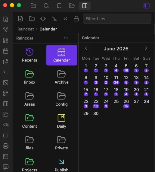 Column Explorer screenshot