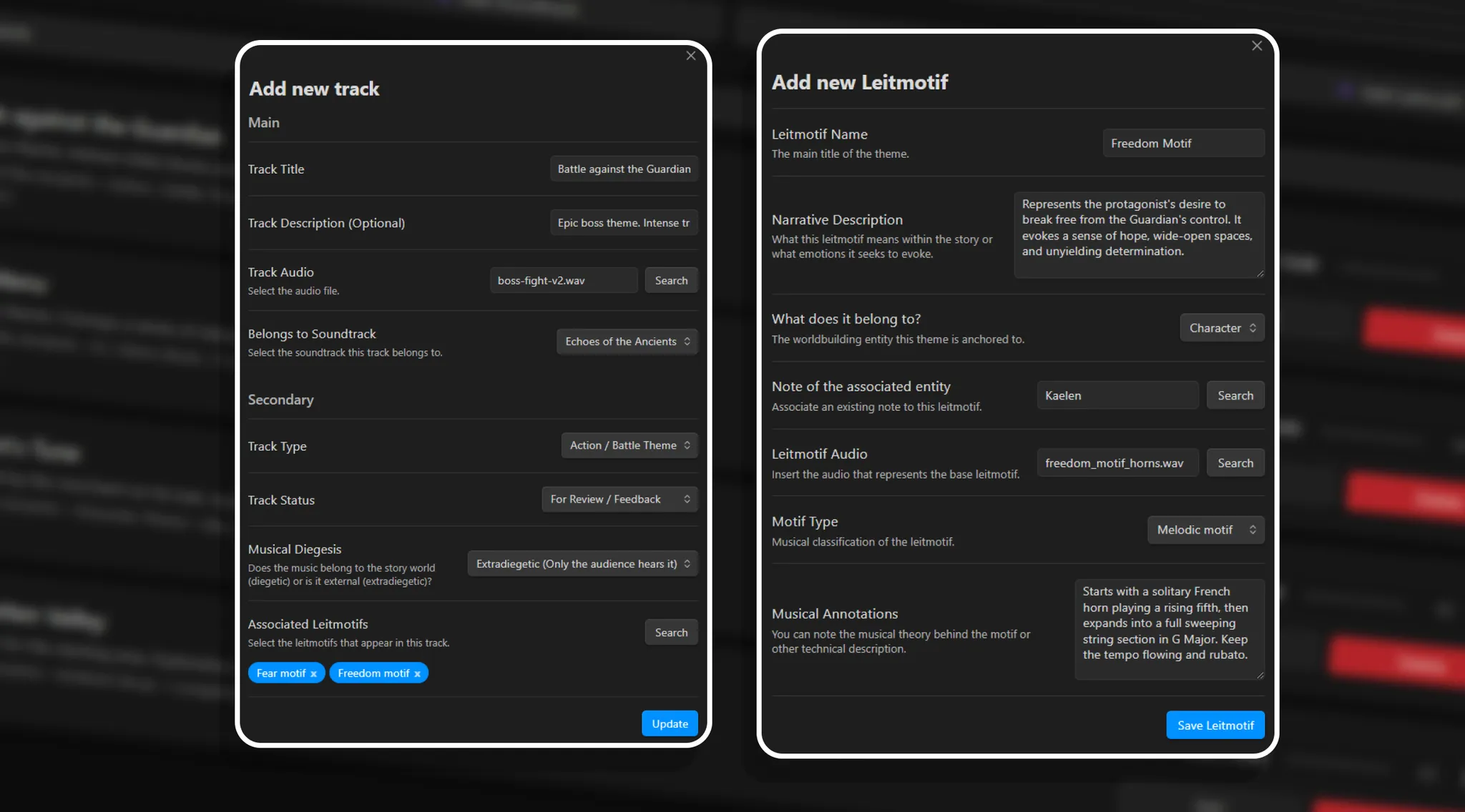 StoryScore screenshot