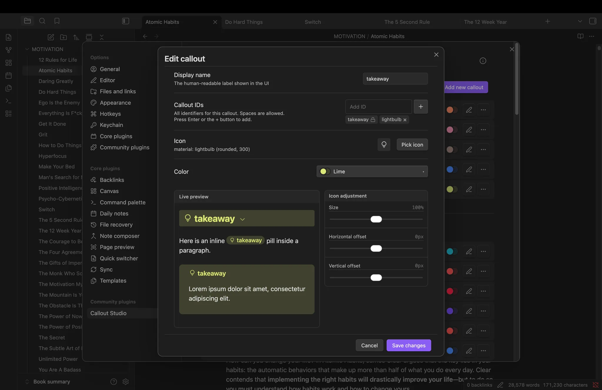 Callout Studio screenshot