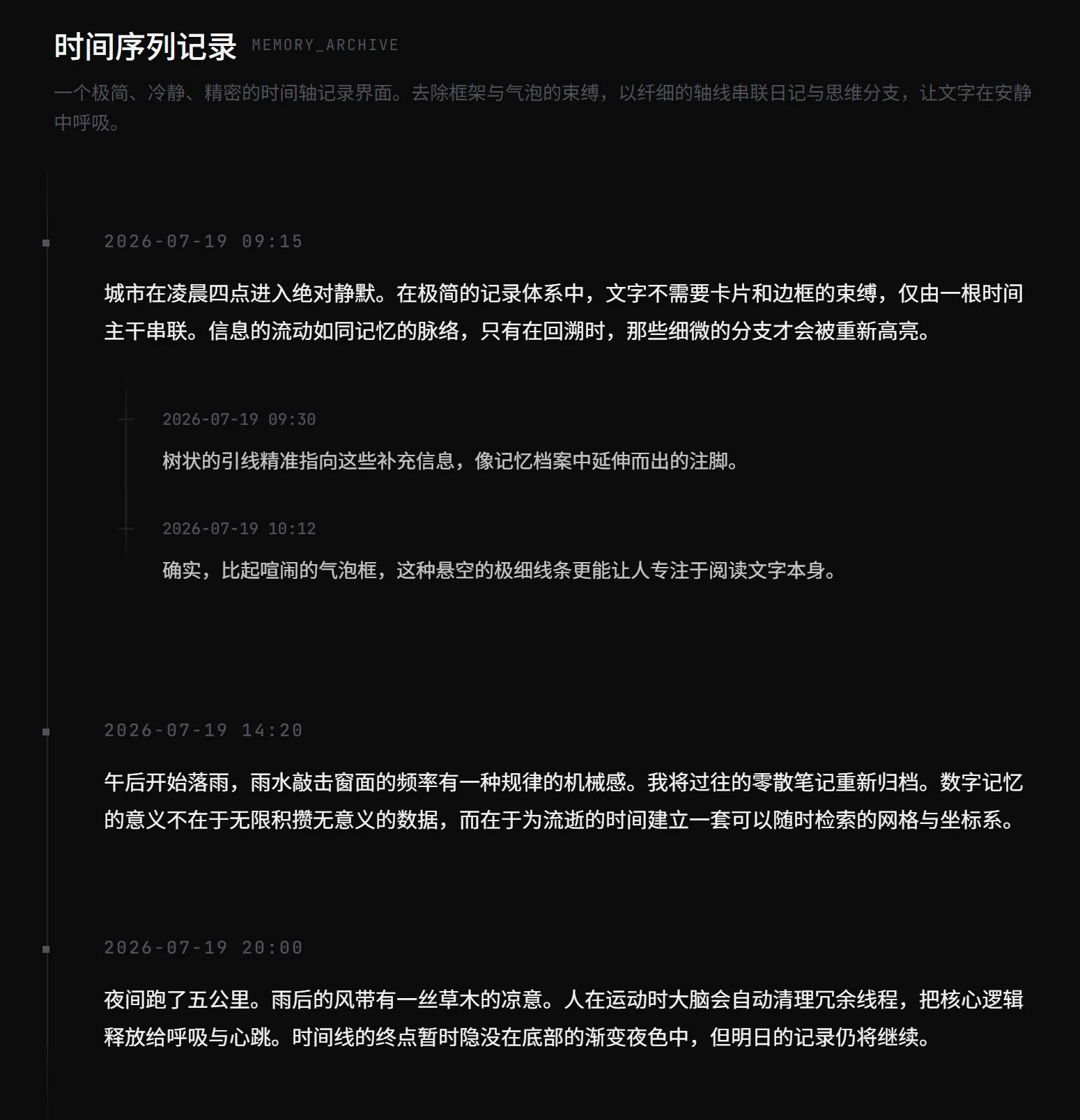 Floor notes screenshot