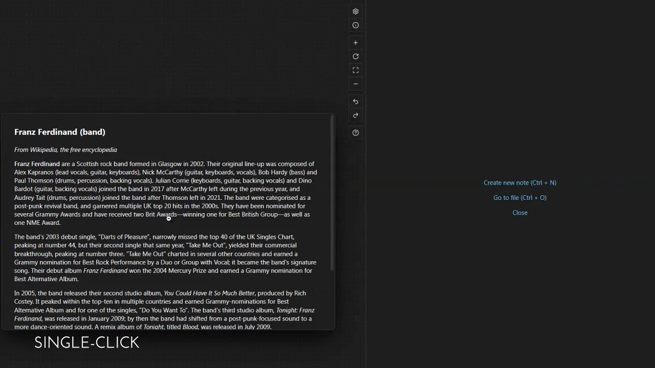 MM Notes Expand screenshot