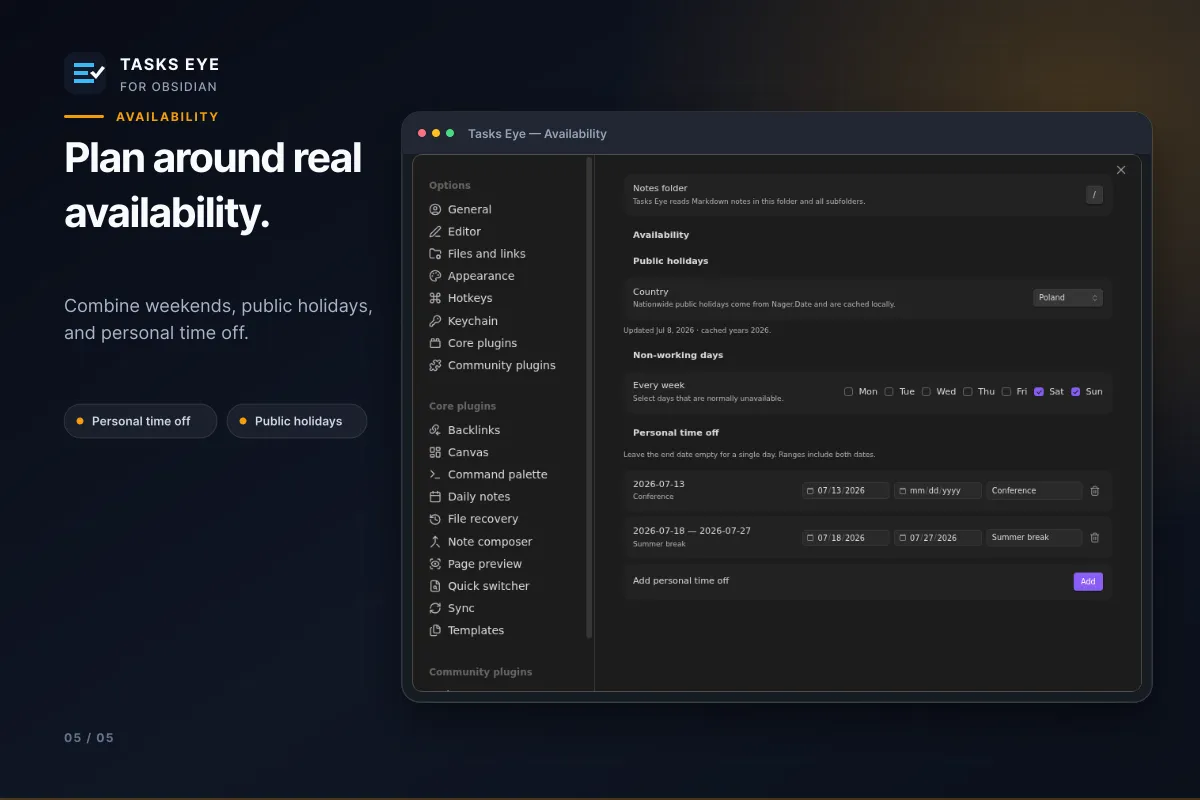 Tasks Eye screenshot