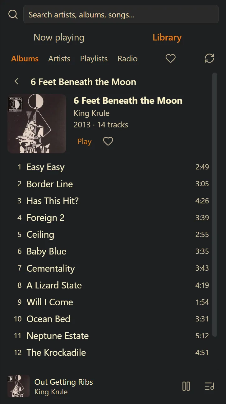 Stereo screenshot