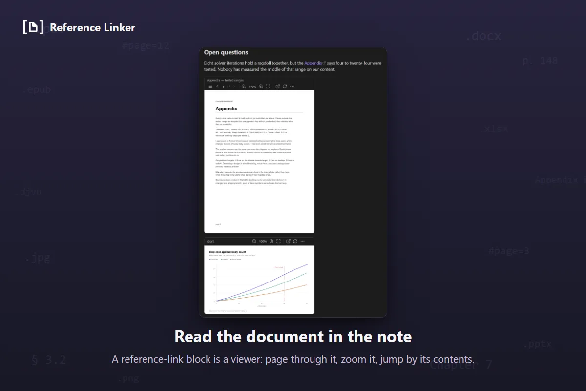 Reference Linker screenshot