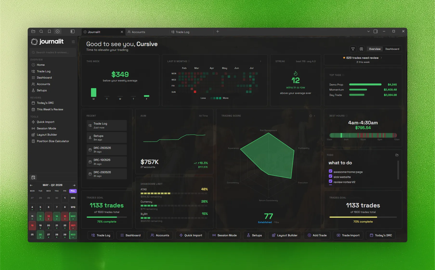 Journalit screenshot