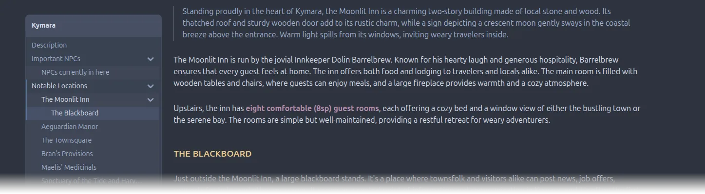 Beyond TOC screenshot