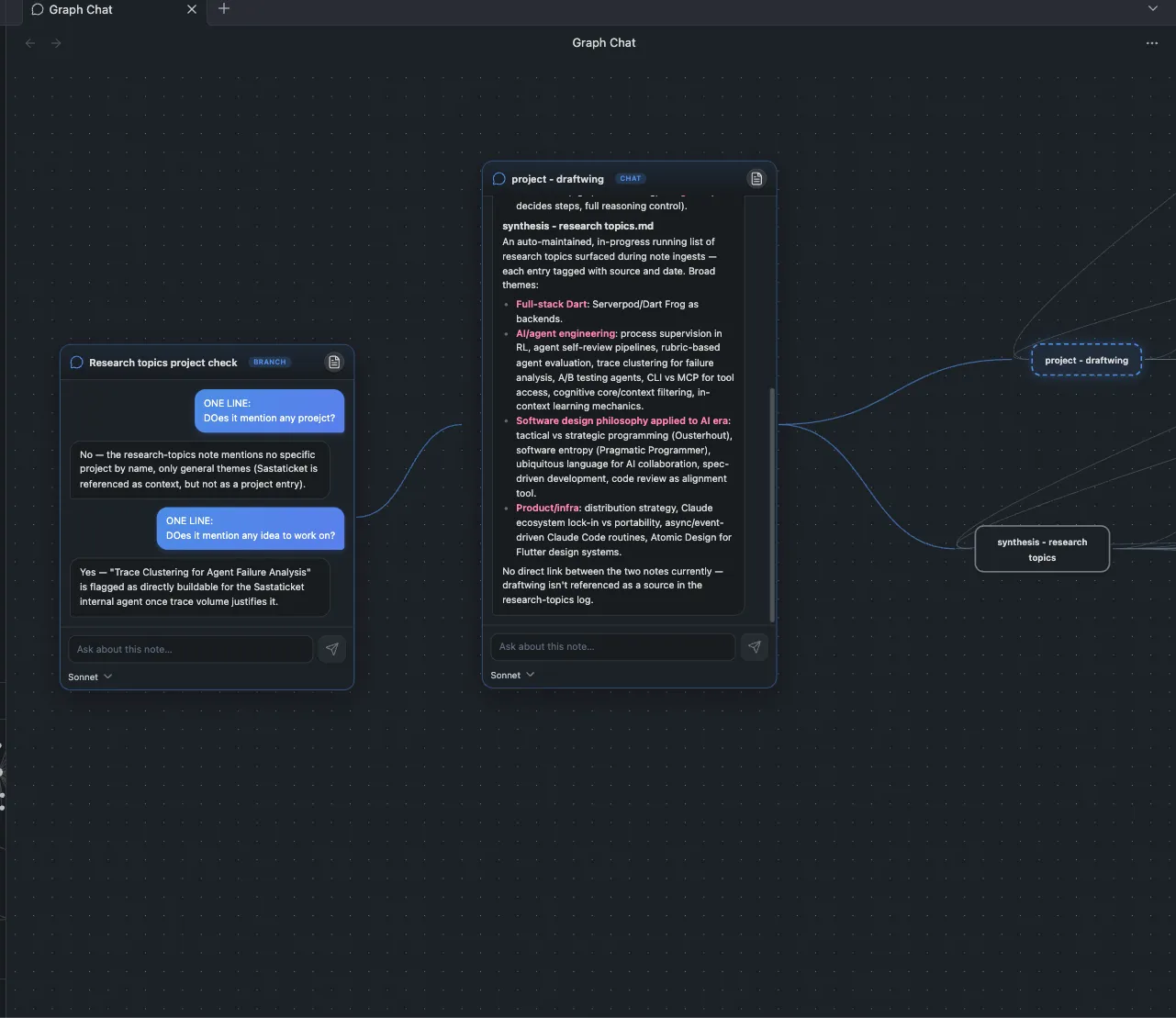 Graph Chat screenshot