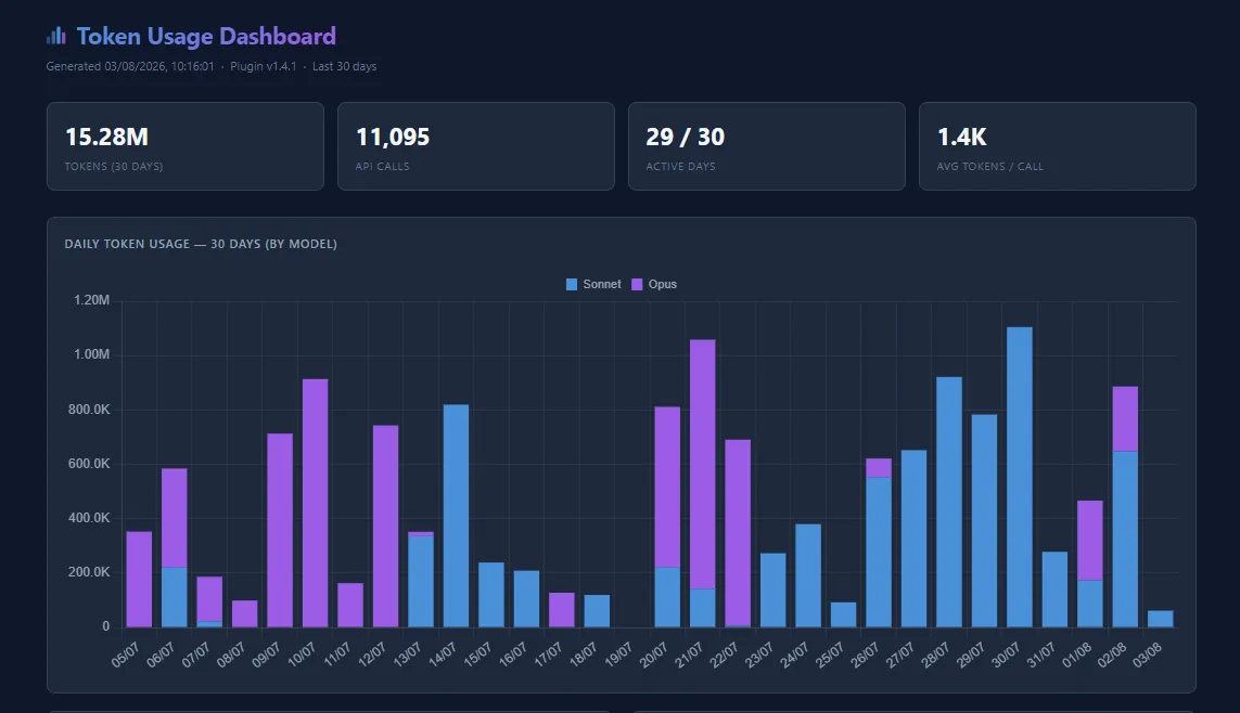 Token Usage screenshot