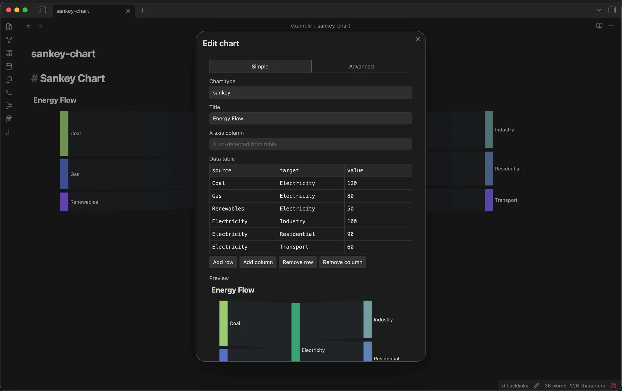 Fancy Charts screenshot