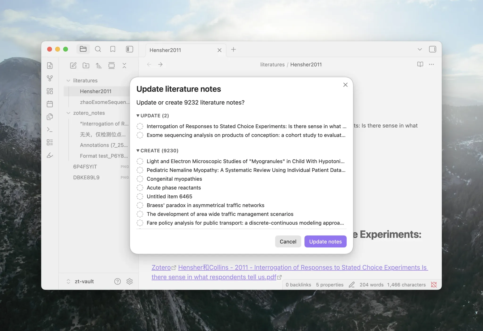 ZotLit screenshot
