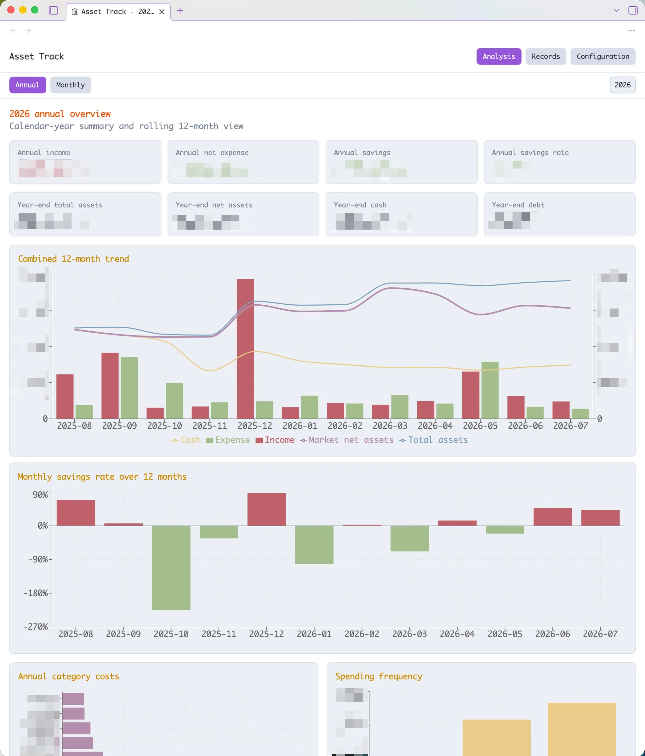 Asset Track screenshot