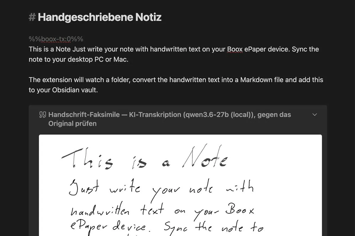Booxidian screenshot