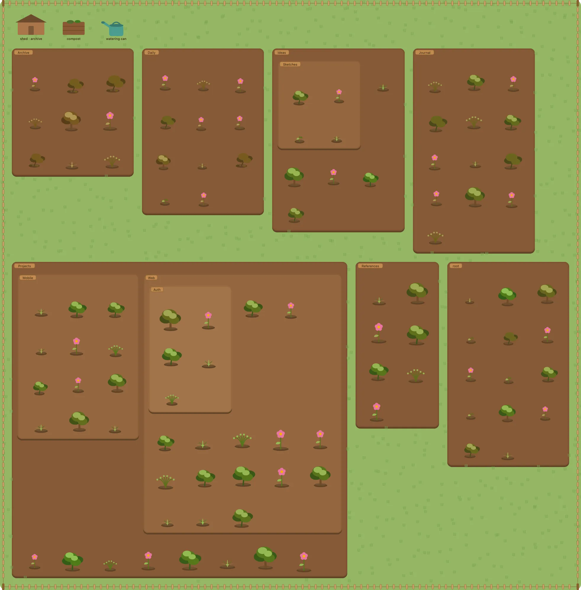 Vault Garden screenshot
