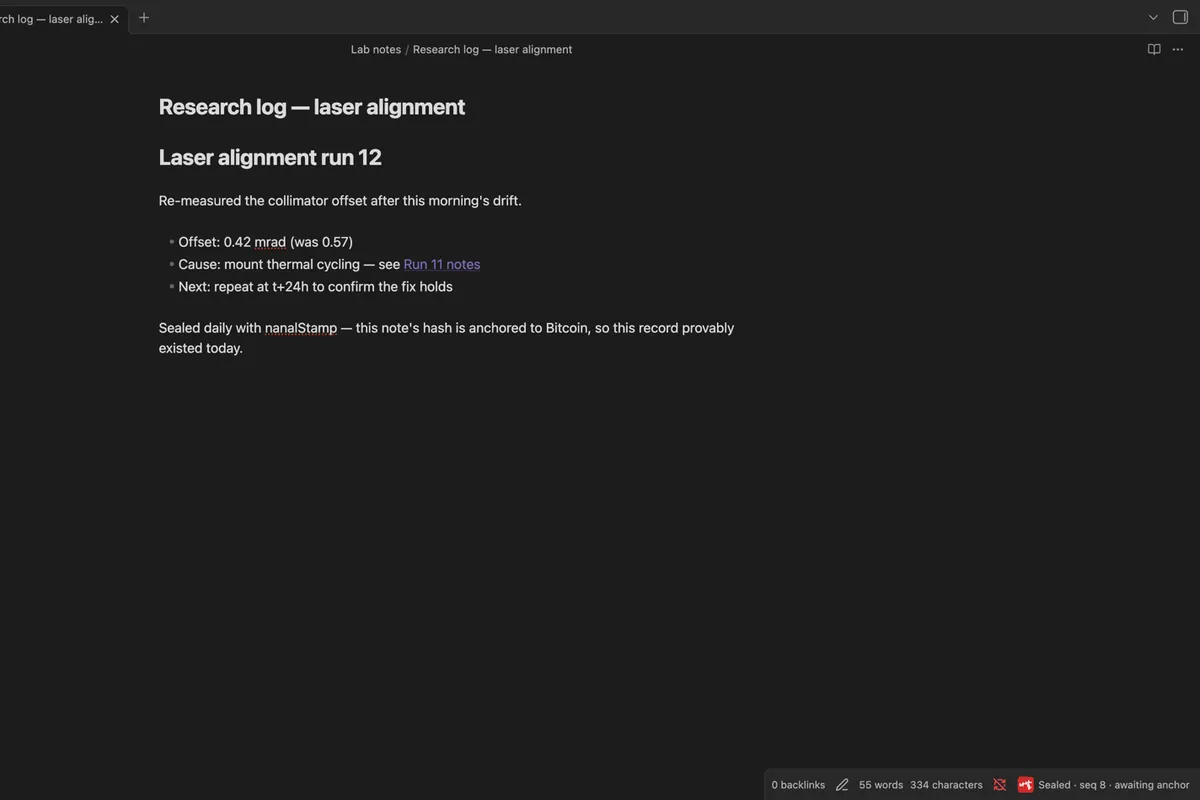 nanalStamp screenshot