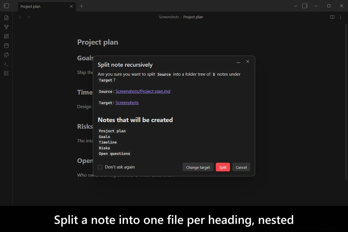 Advanced Note Composer screenshot