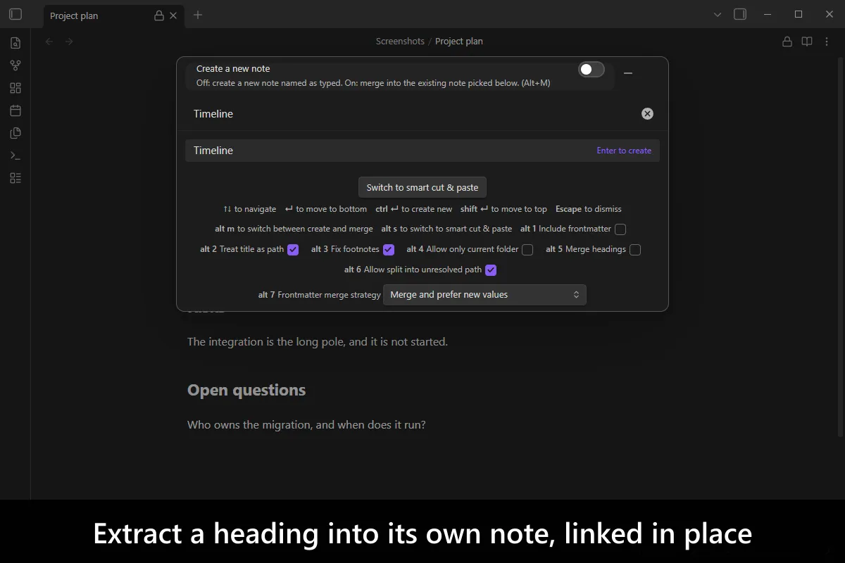 Advanced Note Composer screenshot