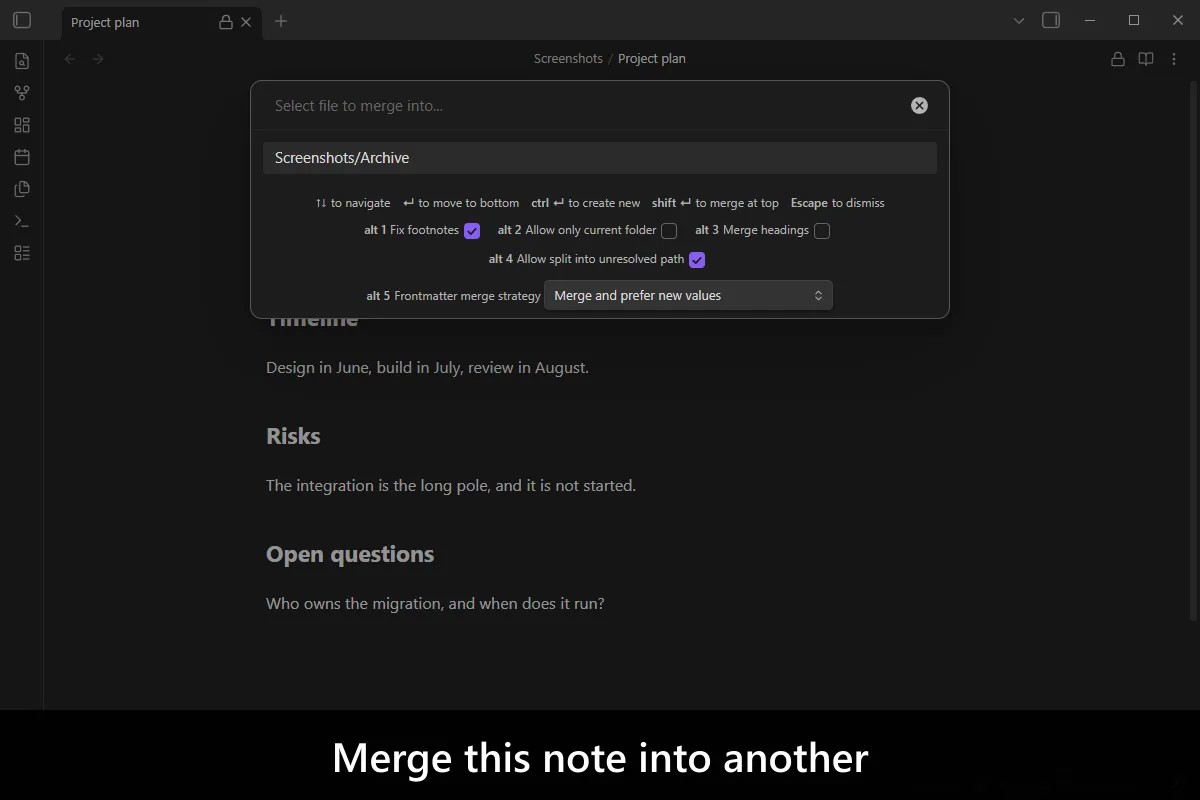 Advanced Note Composer screenshot