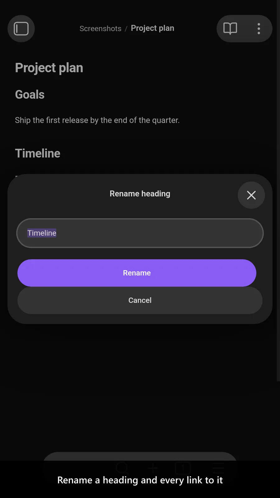 Advanced Note Composer screenshot