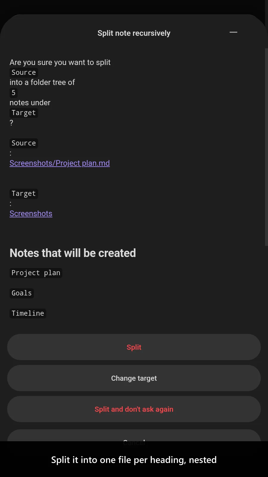 Advanced Note Composer screenshot