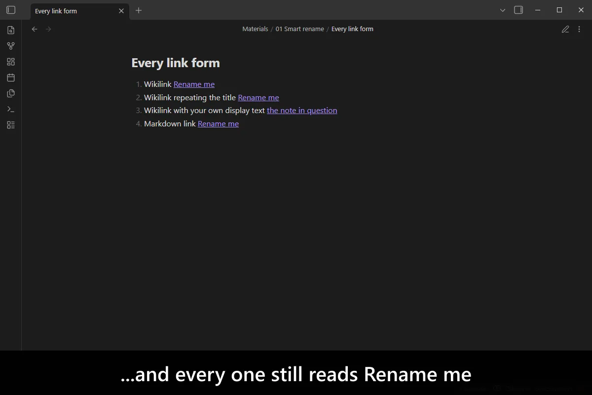 Smart Rename screenshot
