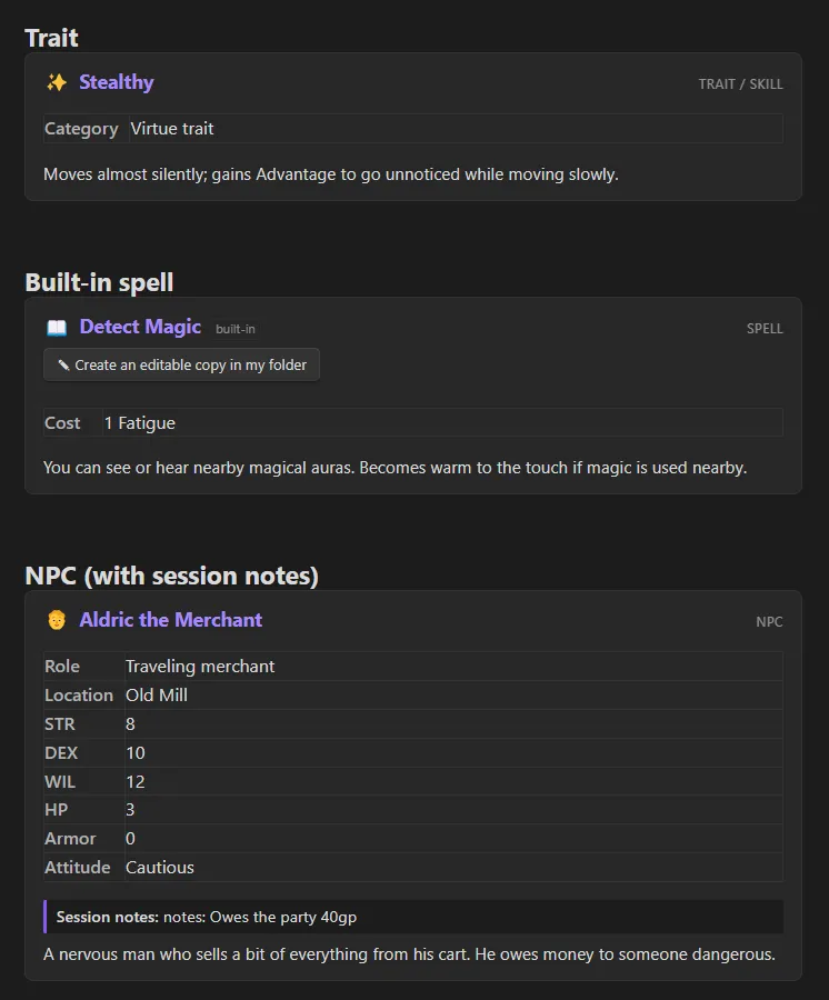 Cairn Companion screenshot