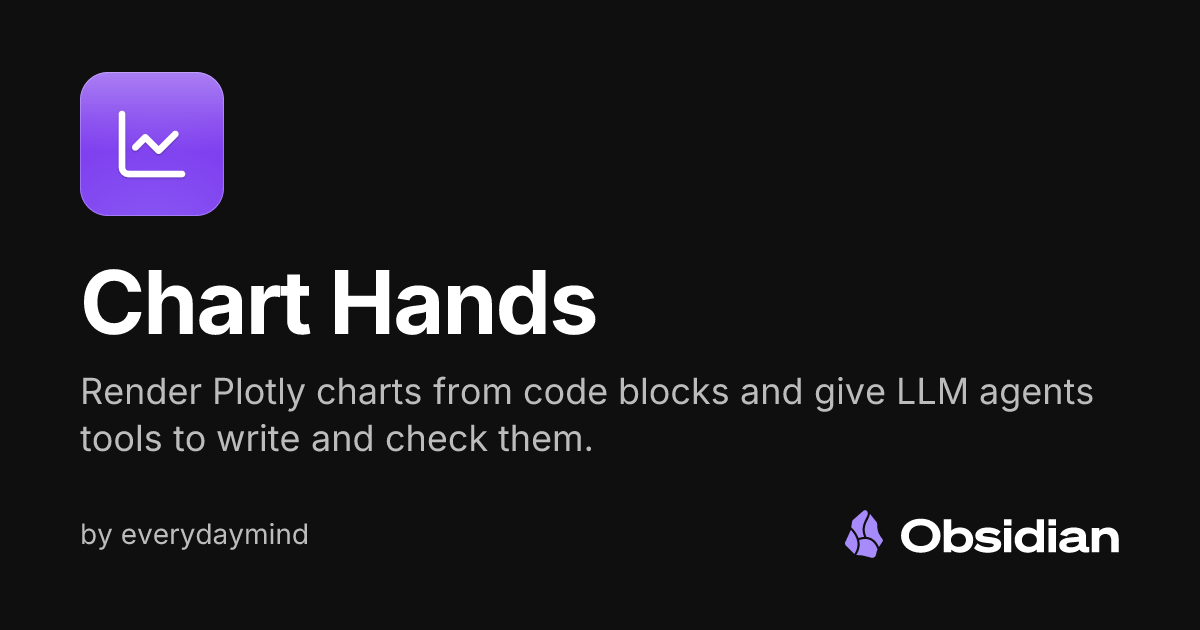 Chart Hands - Obsidian Plugin